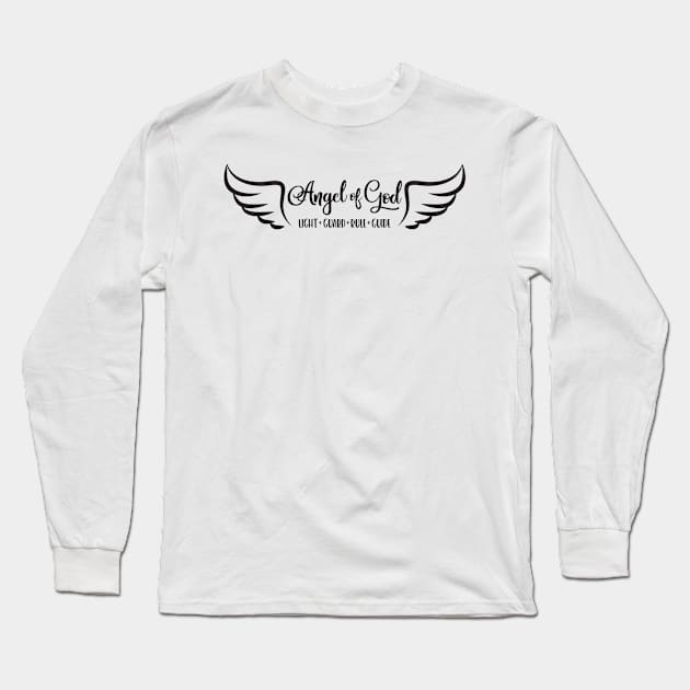 Angel of God Long Sleeve T-Shirt by Ombre Dreams